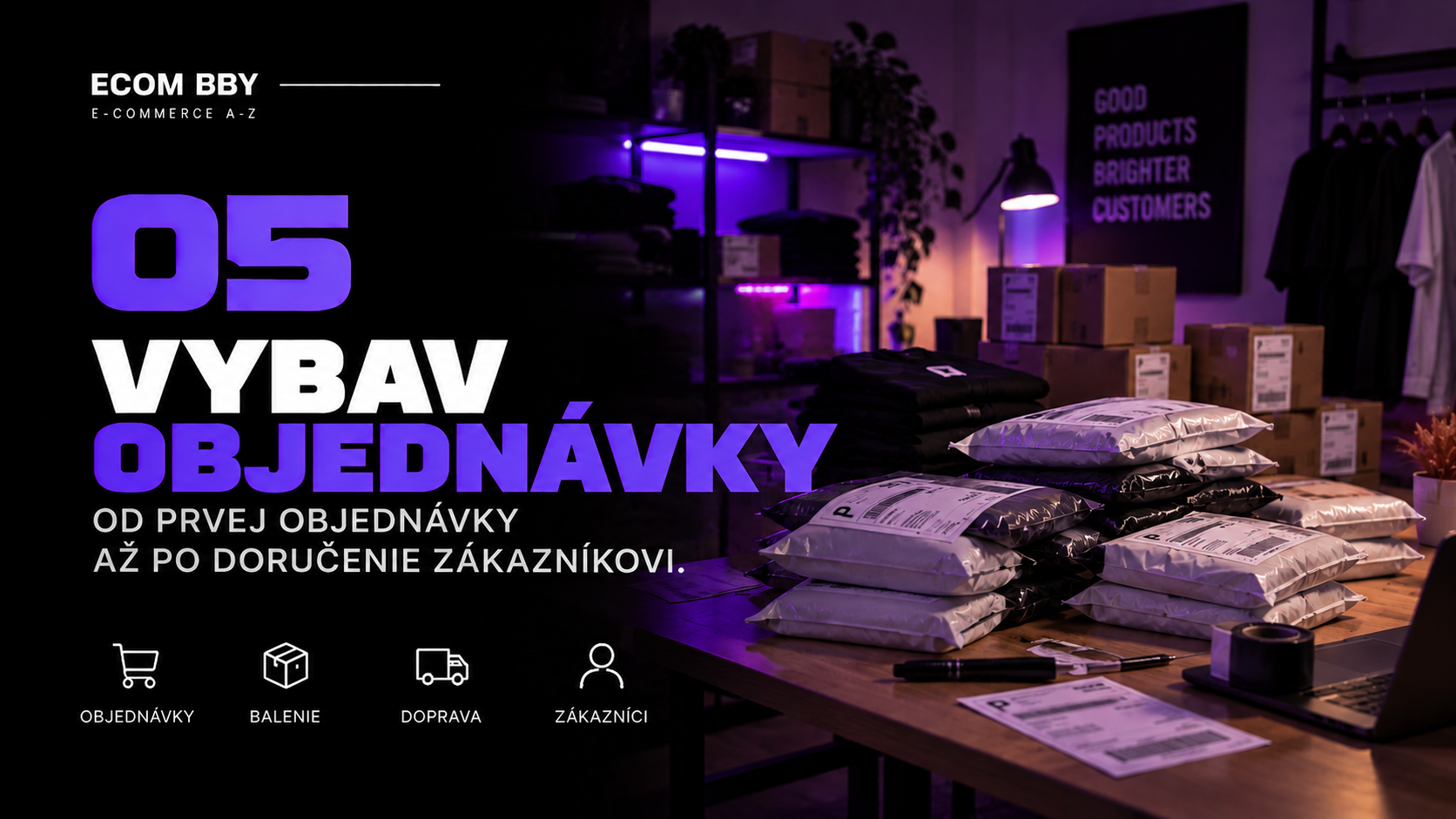 ECOM BBY modul 05 — Vybav objednávky